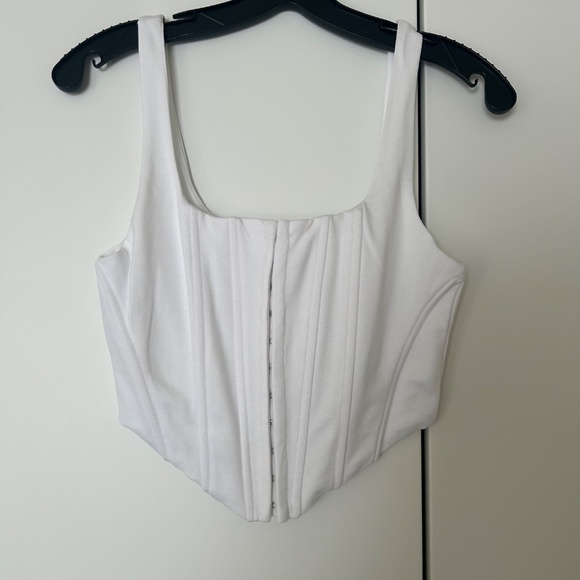 White Corset Top - Forever 21 - Picture 1 of 2